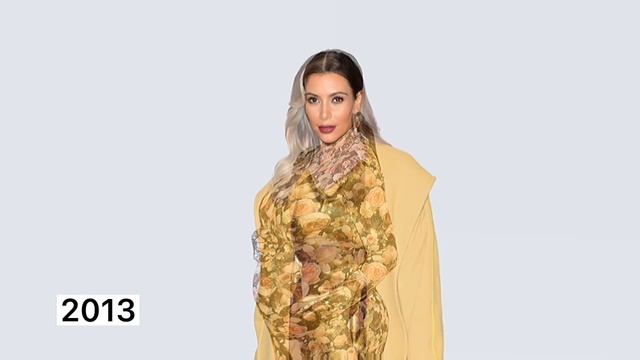 Kim Kardashian Evolution Timelapse