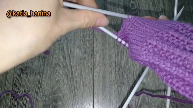 Митенки спицами. Подробный мастер -класс смотреть онлайн