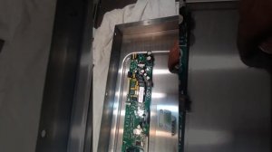 Ремонт пароконвектомата, ошибка Е01.