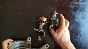 #TOYOTA 2.5 #CAMRY50. Реставрация балансировочного вала. Замена втулок, замена звёздочек.