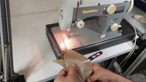 Демонстрация работы швейной машины Veritas 8014/35