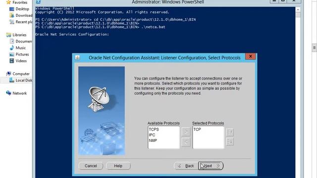 OTM 6.4.2 Installation Guide (Window Server 2012) - Part 10 - Create Oracle Listener смотреть онлайн