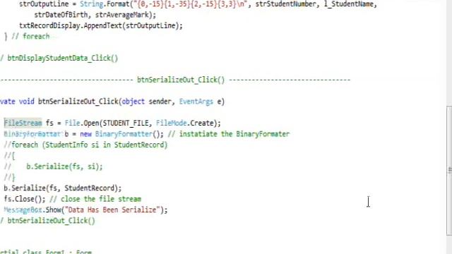 C# Edge 166 Serialization 2 Serialization смотреть онлайн