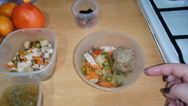 Примерное меню на четверг.