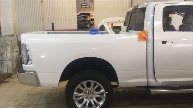 Dodge ram 1500 Оклейка пленкой. смотреть онлайн
