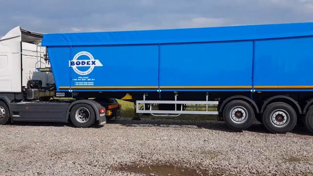 Полуприцеп зерновоз BODEX 55m3 (отгрузка) смотреть онлайн
