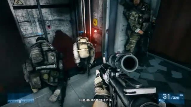 Battlefield 3 Mission 5 Operation Guillotine Part 4 смотреть онлайн
