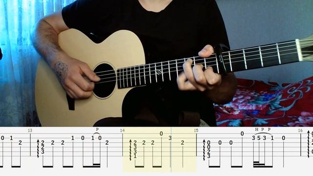 Green Apelsin на Гитаре - Проклятие Русалки (фингерстайл) смотреть онлайн