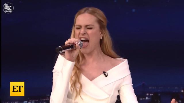 Evan Rachel Wood SHOCKS Jimmy Fallon With FLAWLESS Impressions смотреть онлайн