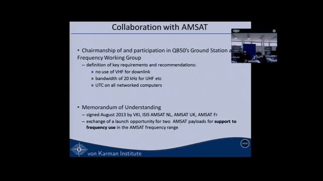 VKI Projects - QB50 & 47/76GHz Cubesats - Dr Jan Theomel смотреть онлайн