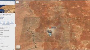 Падение астероида на Землю - Кратер Барринджера в Аризоне США - Meteor Crater Observatory