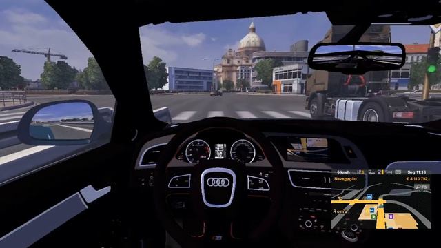 Euro Truck Simulator 2 - Audi S4 смотреть онлайн