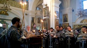 3 - я Пассия Великий пост . Беларусь. Минск . Свято - Духов кафедральный собор . часть вторая .