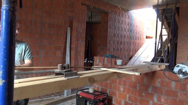 Бетонная лестница с площадкой. Монтаж / Betontreppe. Бетонщик ступенек смотреть онлайн