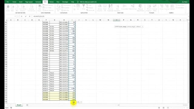Excel SUMIFS & REMOVE DUPLICATED VALUES смотреть онлайн