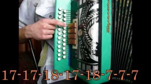 Татарская плясовая "Сафия, кара әле" на гармони.