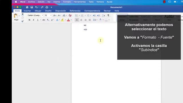 ✅ Cómo PONER SUPERINDICE o SUBINDICE en Mac | EXCEL y WORD смотреть онлайн