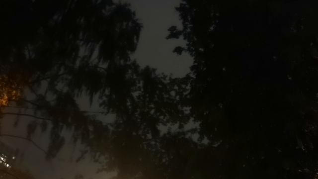 Гроза 2 августа 2021 года Москва - район Аэропорт