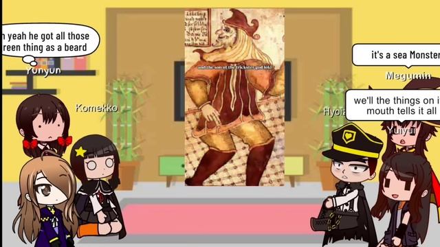 Konosuba/Crimson family React to God of war World serpent 2018 смотреть онлайн
