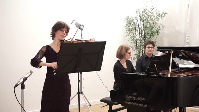 Femmusicale 2015: Désirée Pousaz und Vreni Rotzer: L. Boulanger: Nocturne