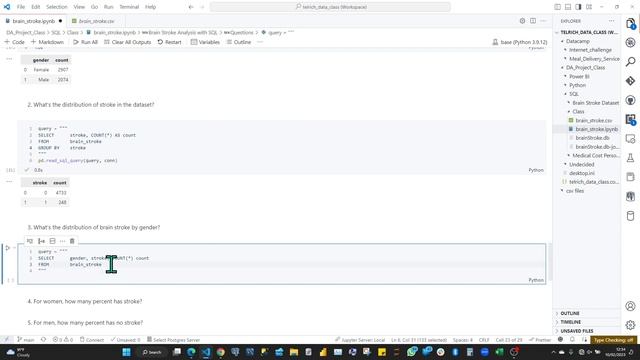 Project 2: Brain Stroke Analysis with SQL смотреть онлайн