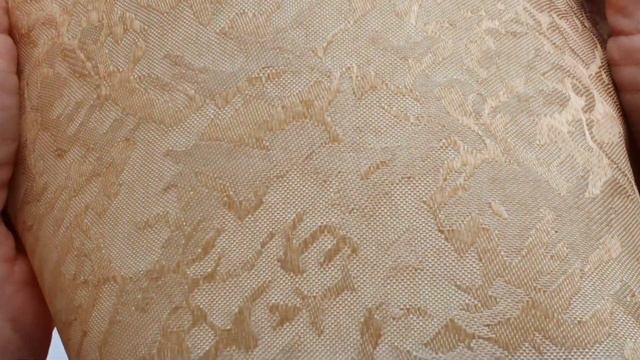 Обзор ткани Шёлк тёмно-бежевый для рулонных штор смотреть онлайн