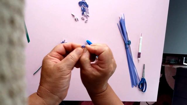 Tutorial Lavanda Quilling--Lavender Quilling Tutorial