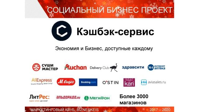 Первая Презентация в НОВОМ ГОДУ. Клуб Бизнескейс. смотреть онлайн