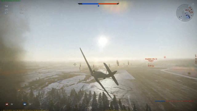 WarThunder - BF.109E-1 в бою над Корсунем смотреть онлайн