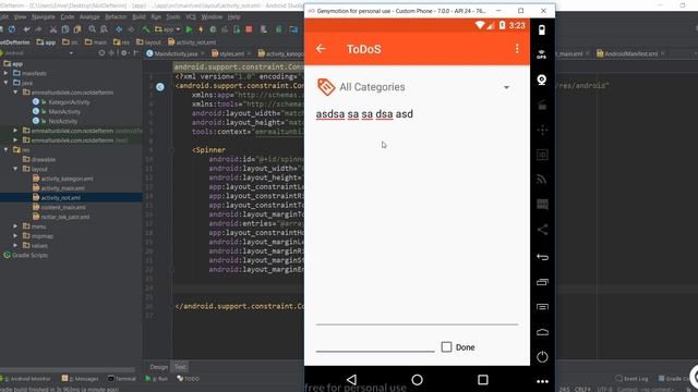 17 Layout Hazırlanması Bölüm 2 | Android Content Provider | Storage | Sqlite Dersleri смотреть онлайн