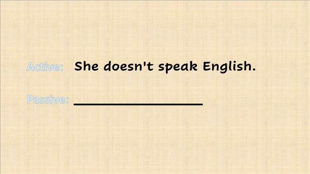 Passive Voice - Simple Present Tense // English Grammar Blitz Quiz (with answers) смотреть онлайн