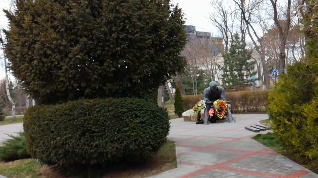 Анапа 26.03.2018 Сквер боевой славы смотреть онлайн