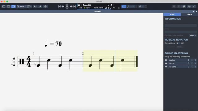 How To Use Drum Notation Software