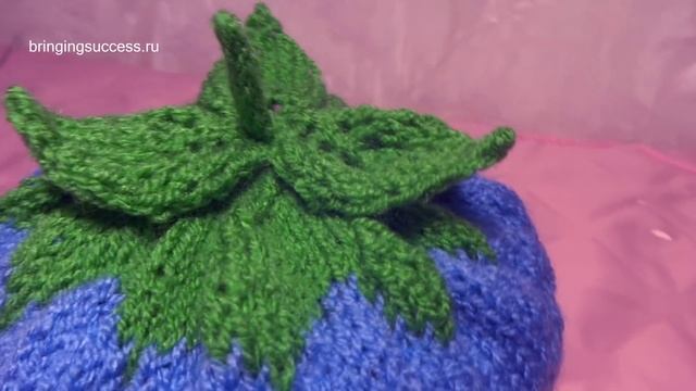 Вязание спицами Шапочка для ребенка Ежевика