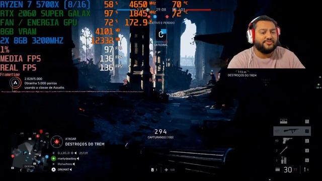 LIVE RTX 2060 SUPER GALAX ! COM PLACA DE CAPTURA смотреть онлайн