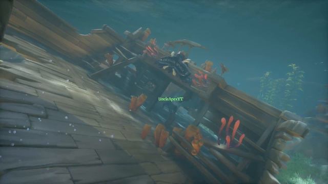 FIGHTING THE MEGALODON - The Hungering Deep - Sea of Thieves смотреть онлайн