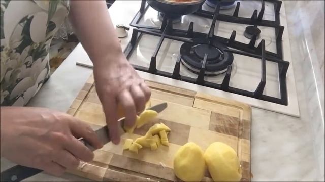 Щи со сметаной.