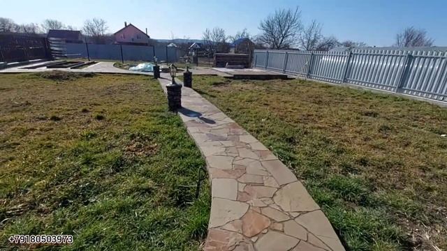 #анапа #гостагаевская #строительство Предгорье? Двор из камня,функционально,красиво.