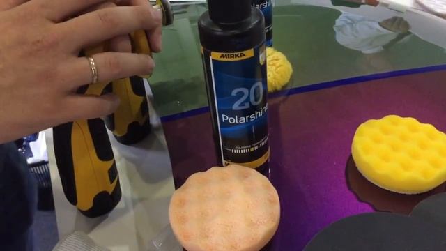 Полироли Mirka 10 и Mirka 20