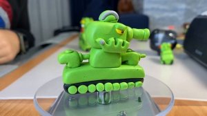 Создание монстра КВ 44М из Пластилина от Хоум анимейшн