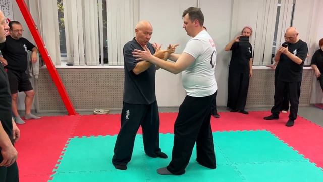 Ицюань Москва / Разбор деталей Туйшоу / Позиция Силы (14-15 октября 2023) #9