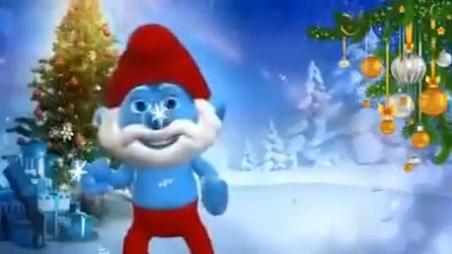 С новым годом! Смурфики! смотреть онлайн