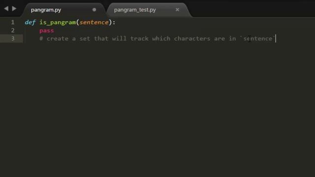 Get Good at Python Programming - Problem #4 - Pangram смотреть онлайн