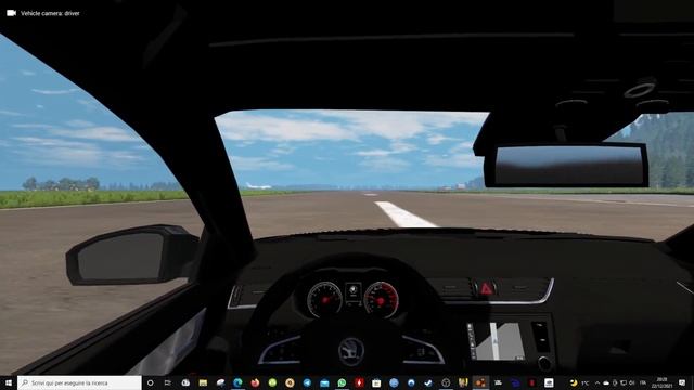 BeamNg - Skoda Octavia Parking Problem смотреть онлайн