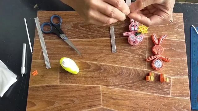 Мастер-класс по квиллингу "Зайка" смотреть онлайн