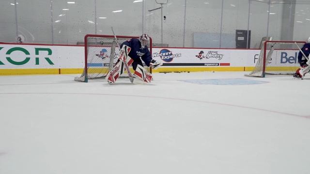 Play the puck better with these 3 Drills - Ice Hockey Goalies | Dahan Goaltending (Episode #10) смотреть онлайн