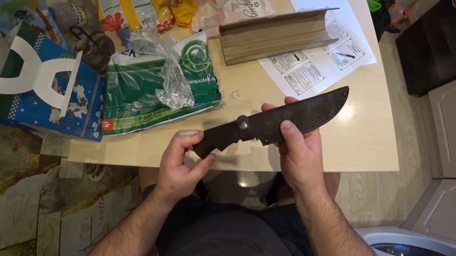Нож Лидер 95х18. Кузница Сёмина. смотреть онлайн