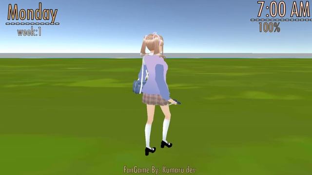 MY HAPPINESS | Yandere Simulator Fan Game смотреть онлайн