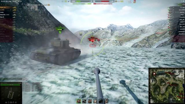 World Of Tanks - Tiger P. Ракообразные союзники, чертова артабратва. (Тащим на тиграх порше)