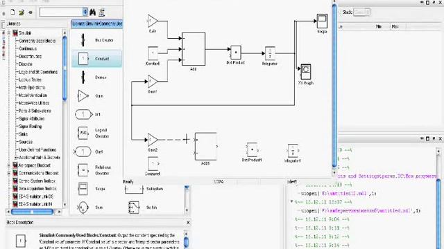 Решение систем диф уравнений 1 порядка в среде Simulink смотреть онлайн